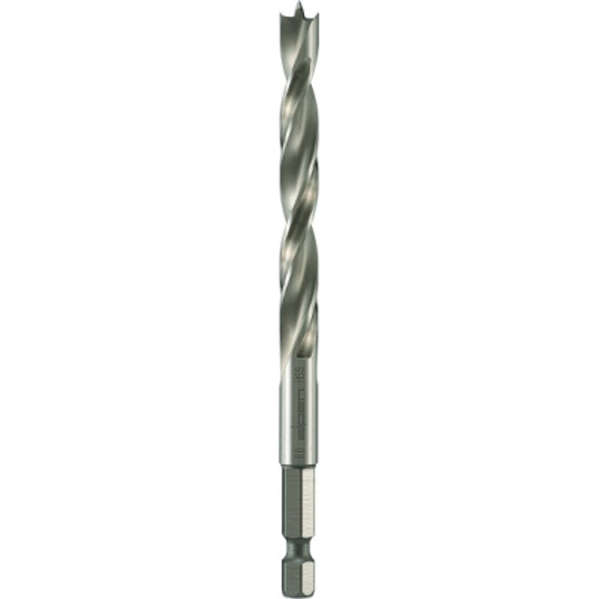 8.0mm HSS Dowel Drill with 1/4in Hex