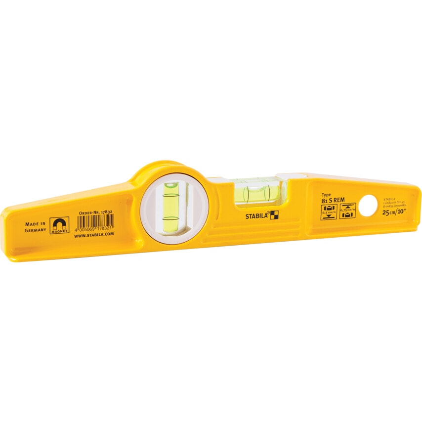 81SREM-25H Rare Earth Magnet Spirit Level 25CM/10"