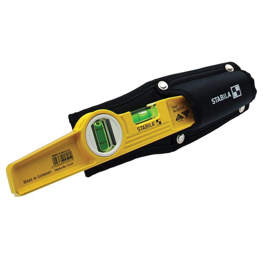 81S-REM Rare Earth Magnetic Torpedo Level 25cm in Holster