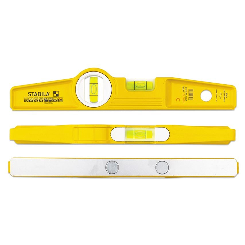 81S REM Rare Earth Magnetic Torpedo Level 25cm STB81SREM