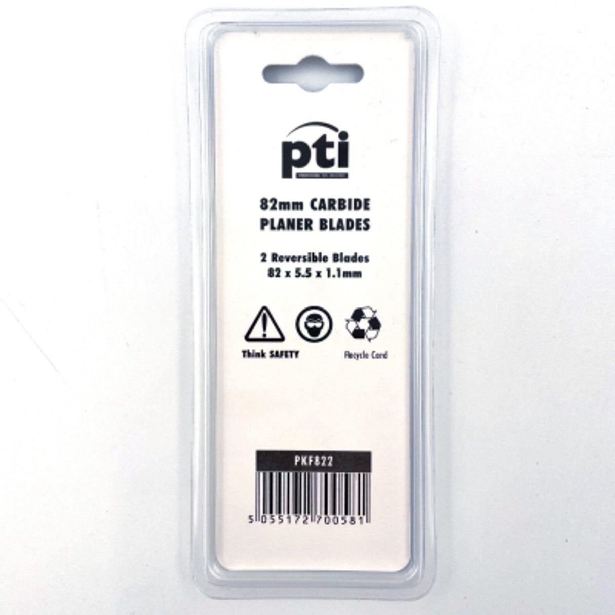 82mm Planer Blades (Pack of 2)