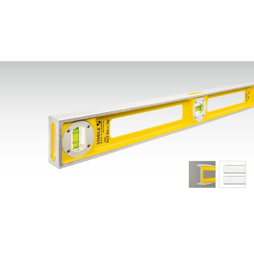 83S Level Double Plumb 3 Vial 2545 80cm