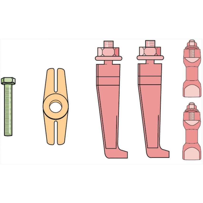 862500 Mechanical Puller Thin Jaw 2 Leg