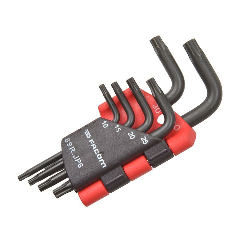 89R.JP6 ResisTORX Hexagon Key Set of 6 (TX10 - TX40) FCM89RJP6