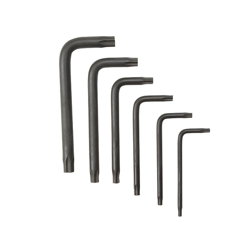 89R.JP6 ResisTORX Hexagon Key Set of 6 (TX10 - TX40) FCM89RJP6