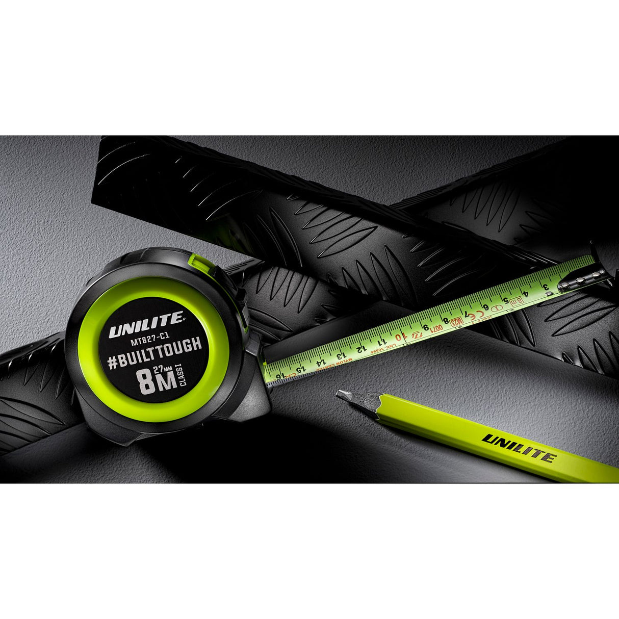 8M-27mm Wide Class 1 Tape Measure Pack of 6