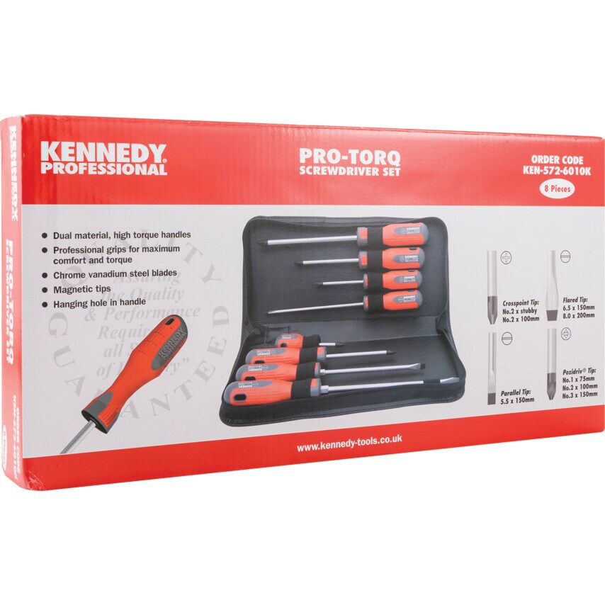 8-Piece Pro-torq Screwdriver Set