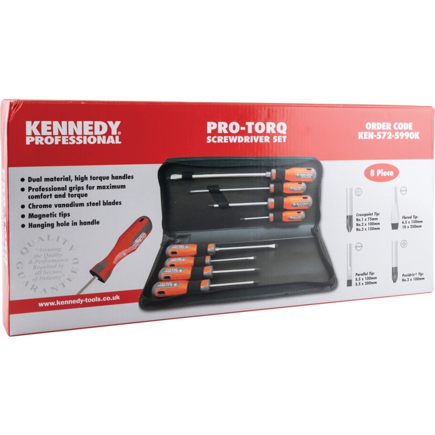 8-Piece Pro-torq Screwdriver Set