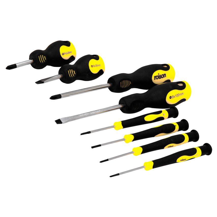8-Piece Screwdriver Set