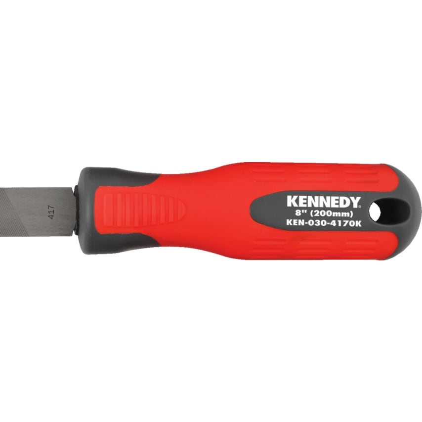 8" (200MM) Flat Second Engineers File + Handle