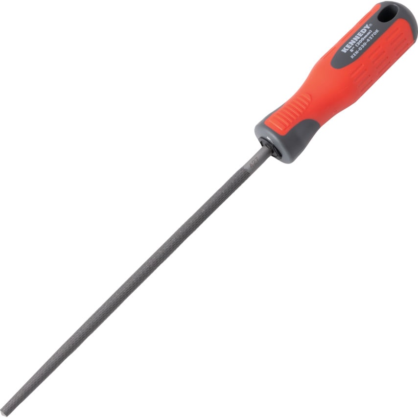 8" (200MM) Round Second Engineers File + Handle