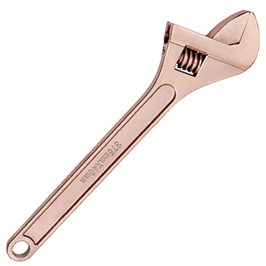 8" Adjustable Wrench Beryllium Copper Non-Spark