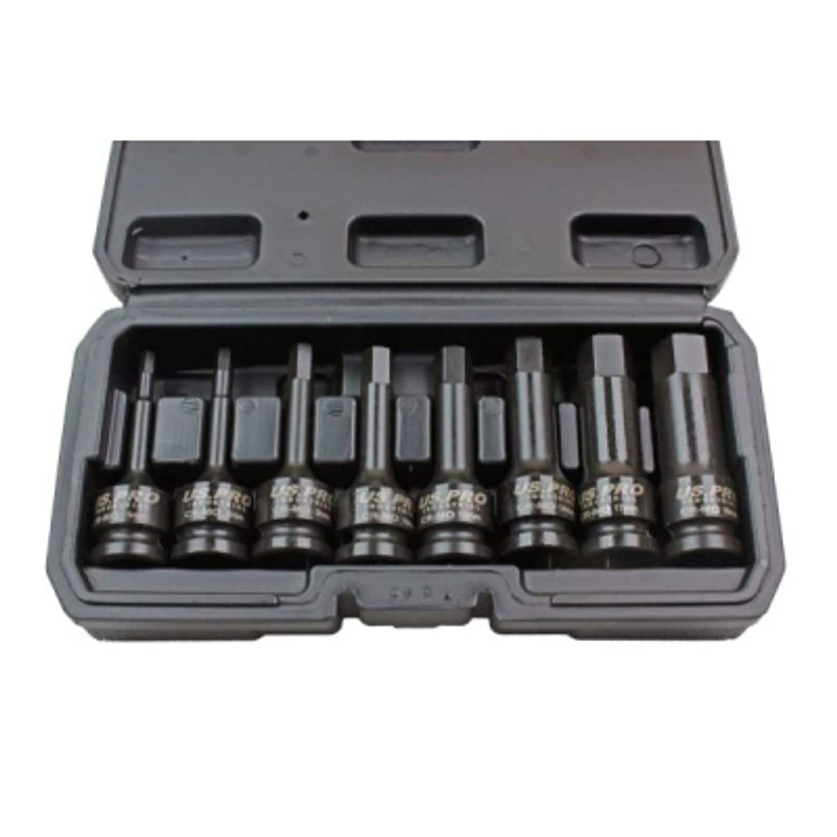 8 Piece 1/2in Drive Impact Hex Bit Socket Set