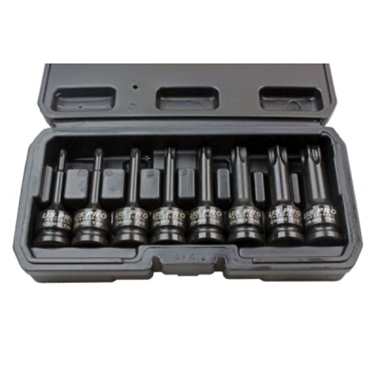 8 Piece 1/2in Drive Impact TORX Bit Sockets Set