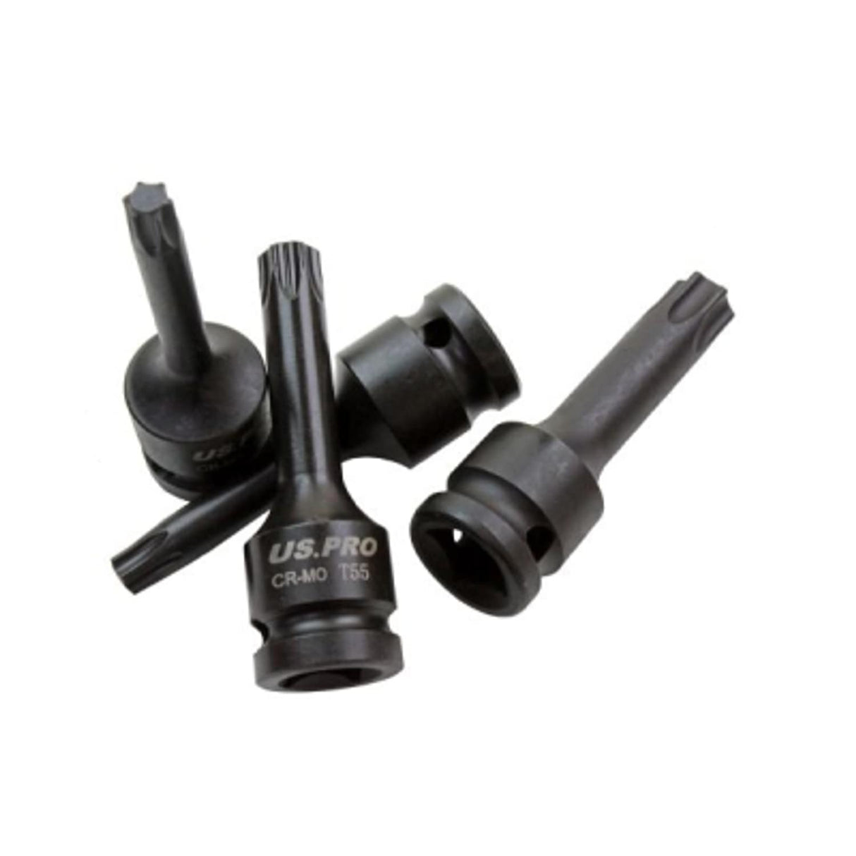 8 Piece 1/2in Drive Impact TORX Bit Sockets Set