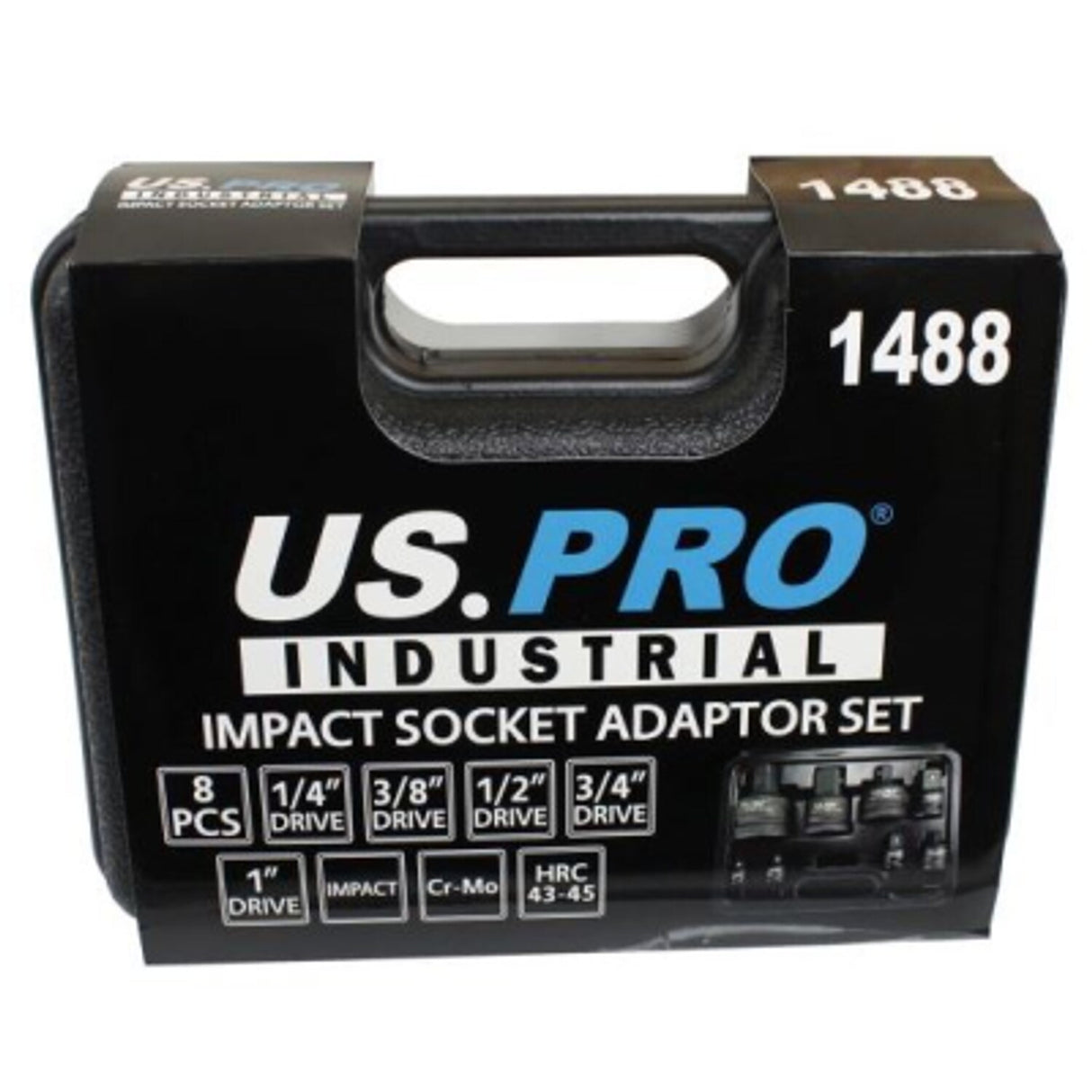 8 Piece Impact Socket Adapter Set