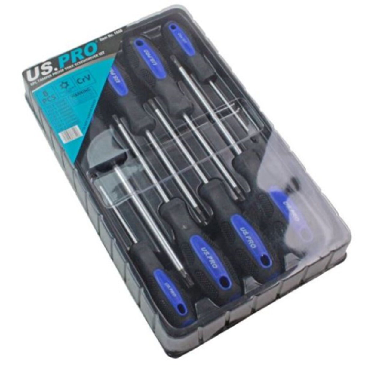 8 Piece Tamper Proof TORX Screwdriver Set