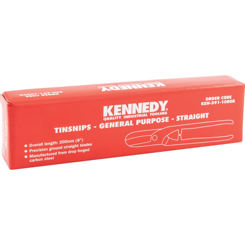 8" Straight Blade Tin Snip