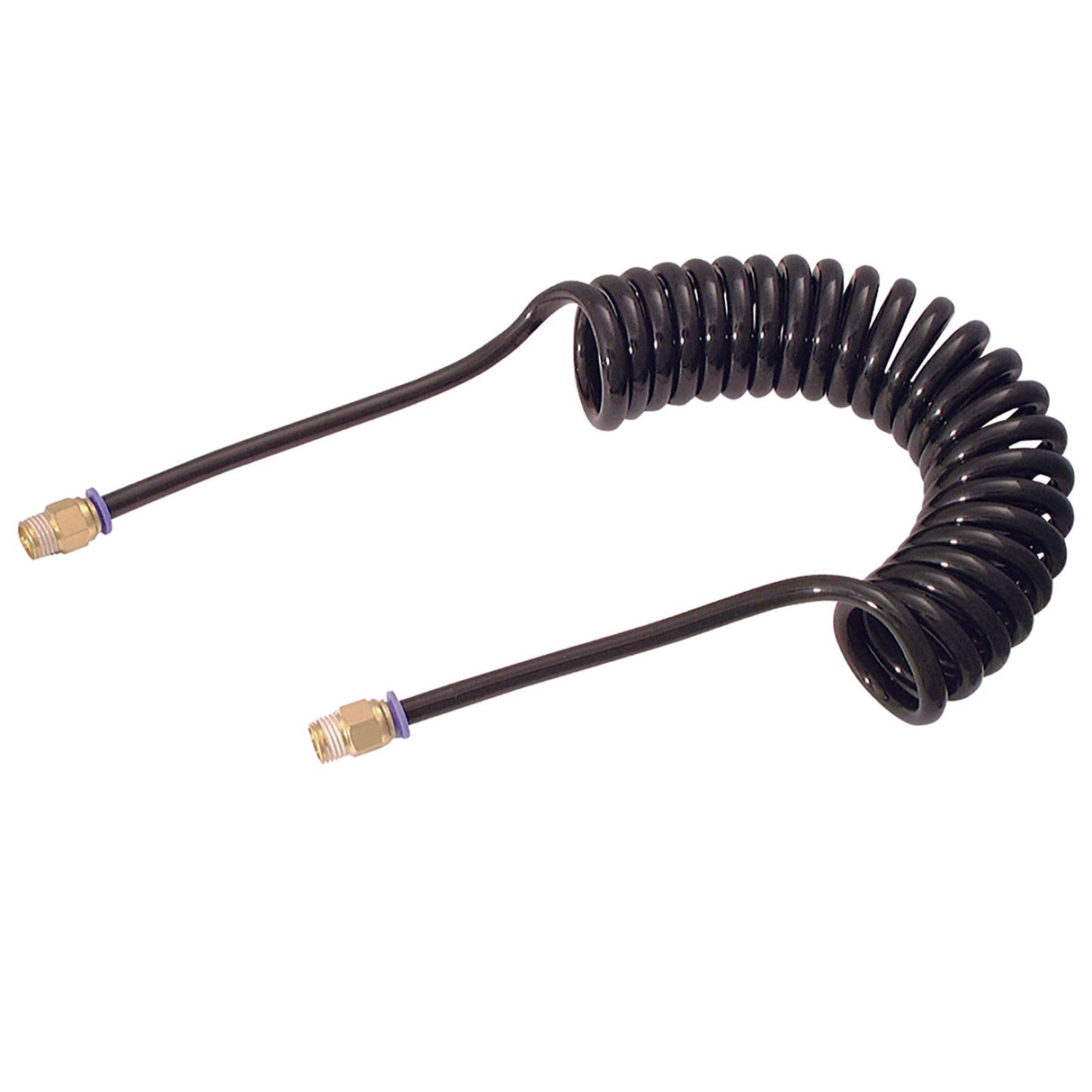 8mm OD x 5 MTR x 1/4in BSPT Poly Coil Assembly - PUC8/5-14