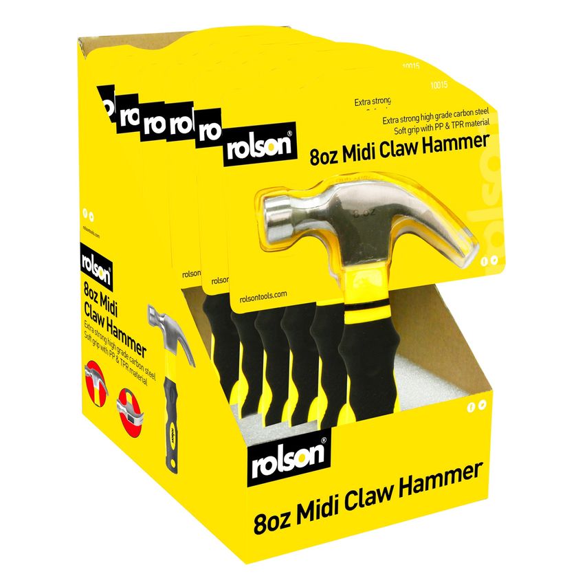 8oz Midi Claw Hammer - 10015-R