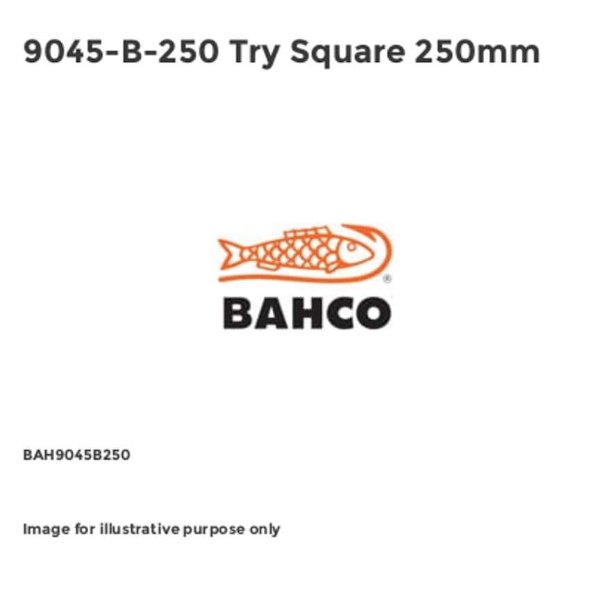 9045-B-250 Try Square 250mm