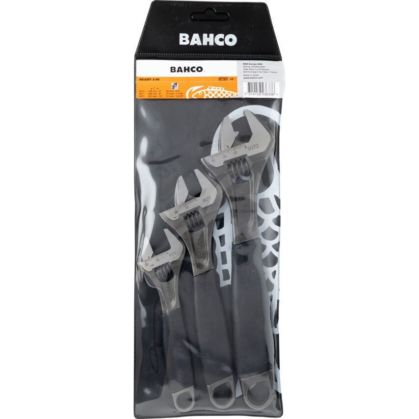 9070/9071/9072 Adjustable Wrench Set