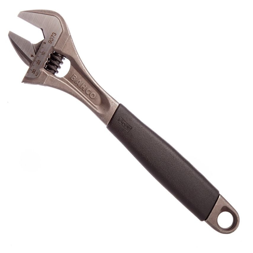 9073 Black ERGO Adjustable Wrench 300mm (12in)