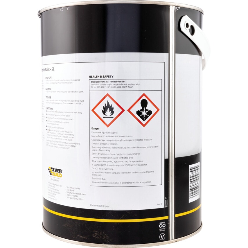907 Solar Reflective Paint Coating 5LTR