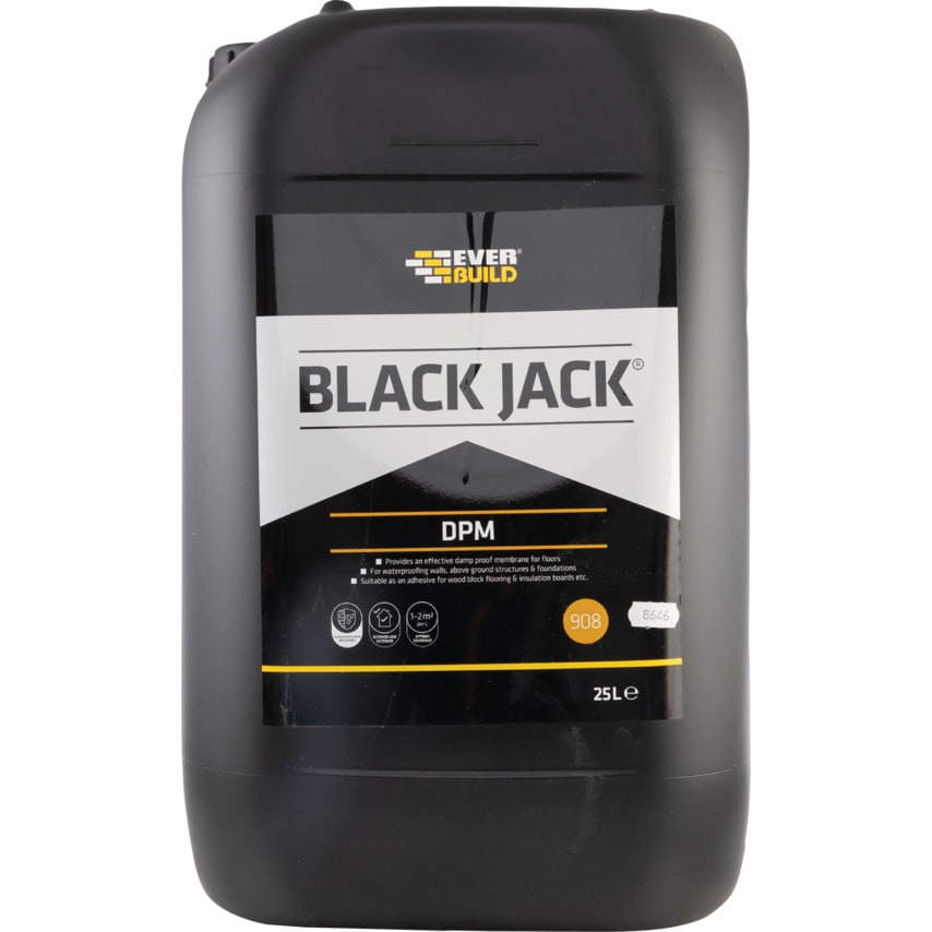 908 Everproof DPM Black Paint - 25L