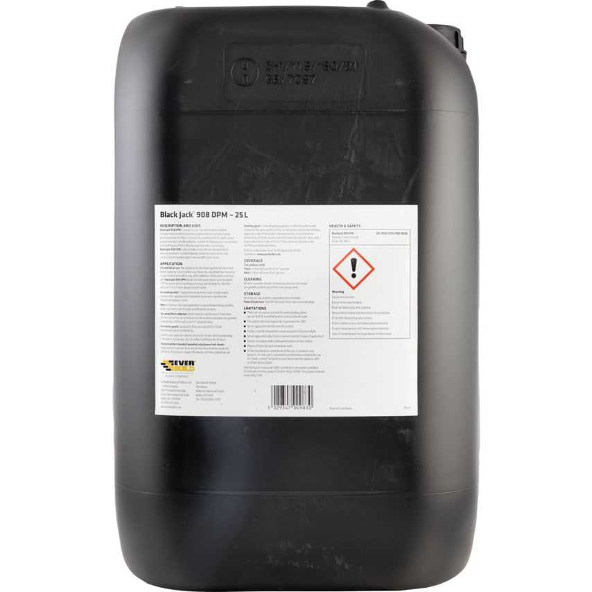 908 Everproof DPM Black Paint - 25L
