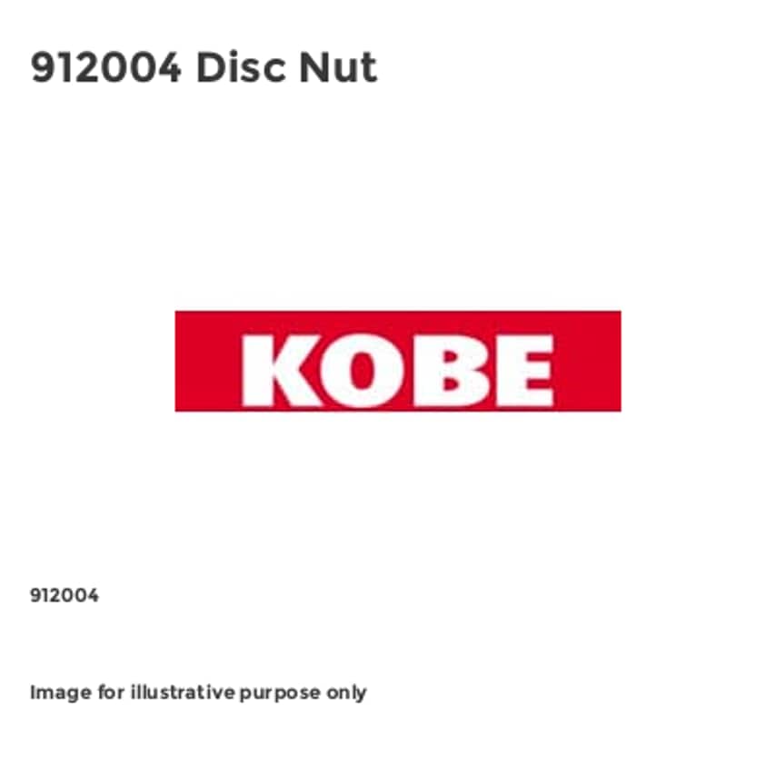 912004 Disc Nut