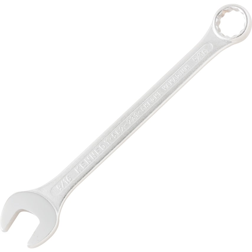 9/16" A/F Chrome Vanadium Comb Spanner