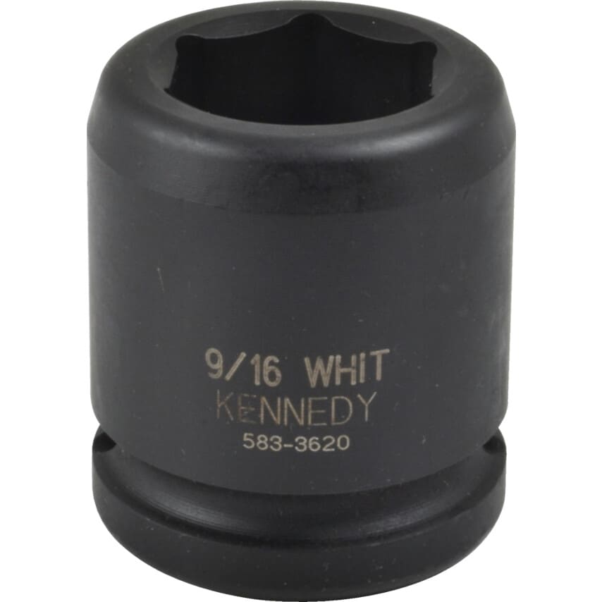 9/16" Whit Impact Socket 3/4" Square Drive