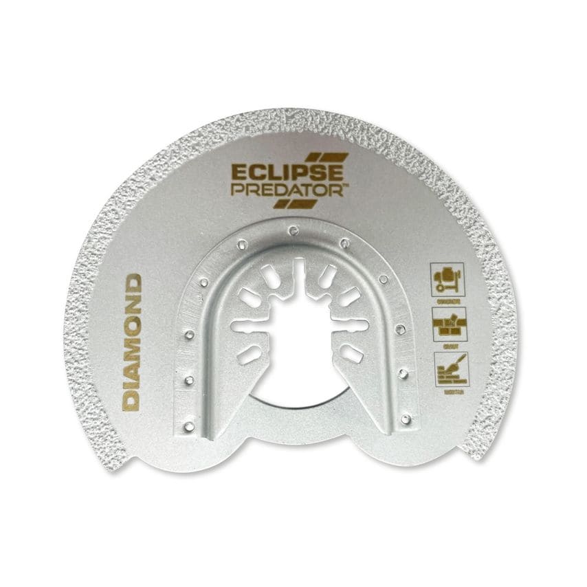 91mm Diamond Grit Convex Oscillating Multi-Tool Blade