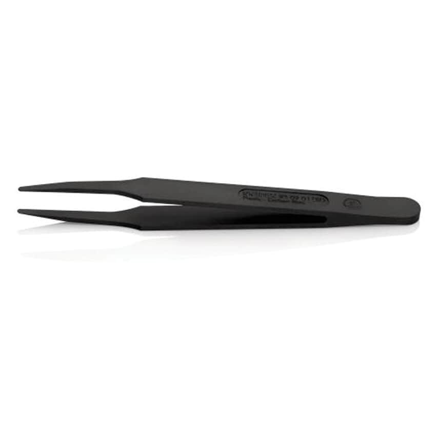 92 09 01 ESD Plastic Tweezers ESD Black