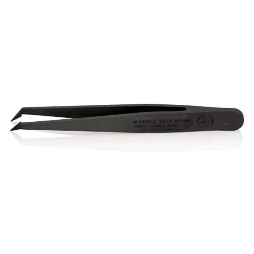 92 09 03 ESD Plastic Tweezers ESD Black