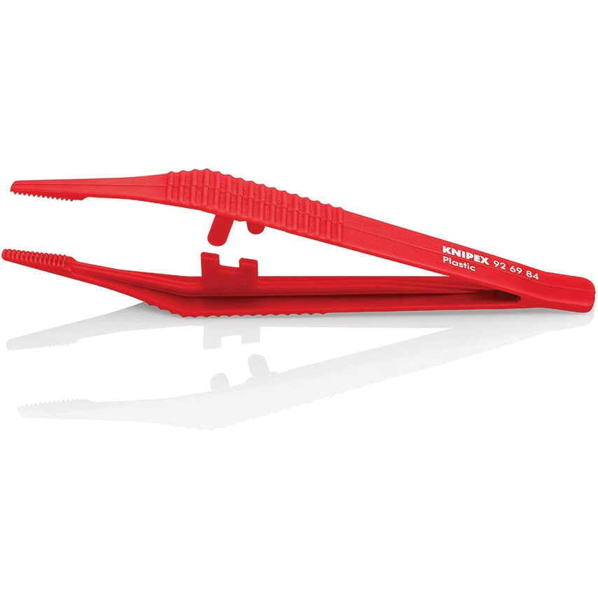 92 69 84 Plastic Tweezers Red