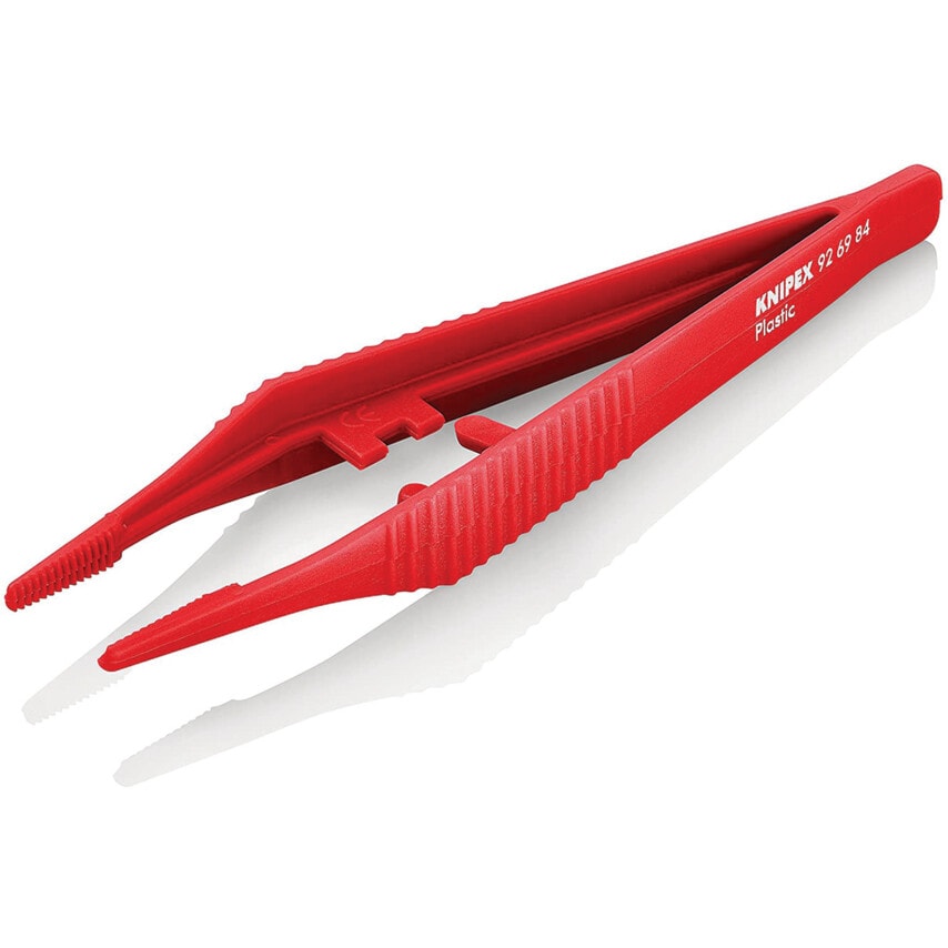 92 69 84 Plastic Tweezers Red