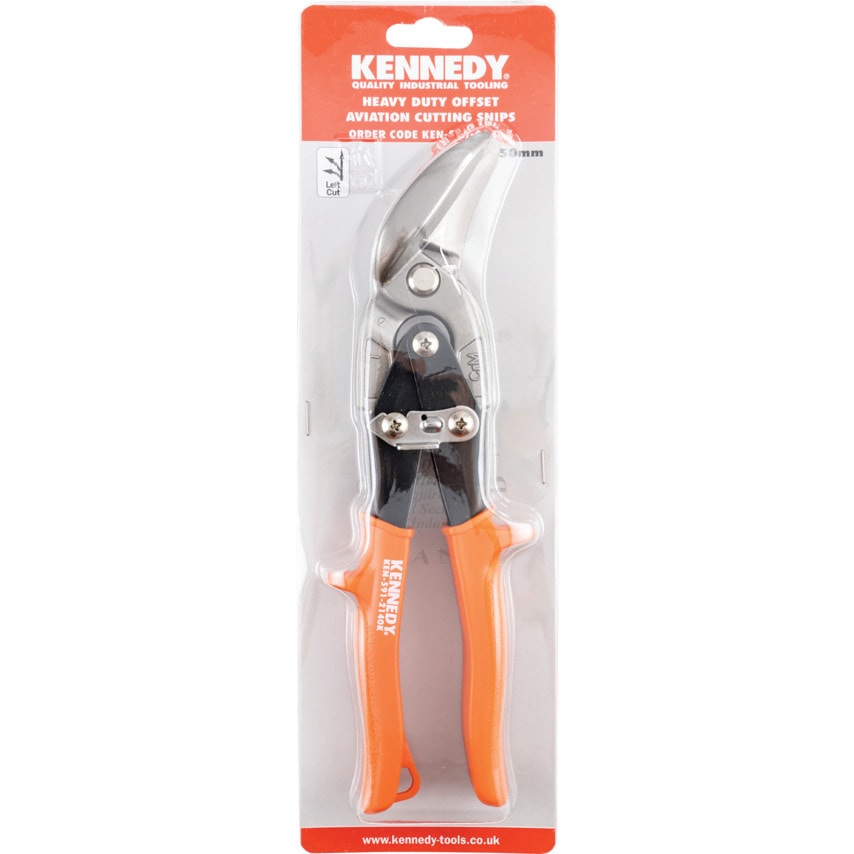 9.3/4" Offset L/H Cutting Snips