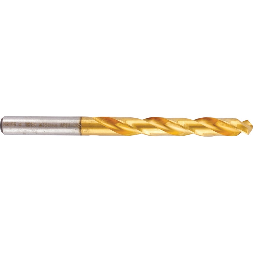9.50MM TiN Coated Jobber Drill