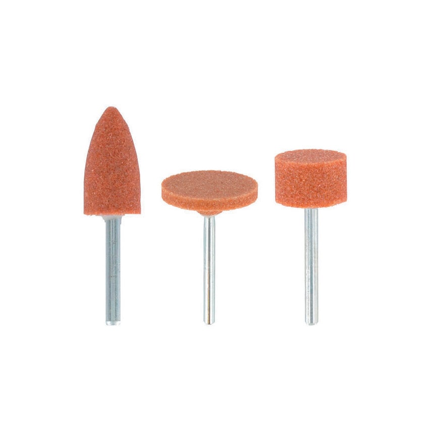 953 Aluminium Oxide Grinding Stone 6.4mm, Pack of 3
