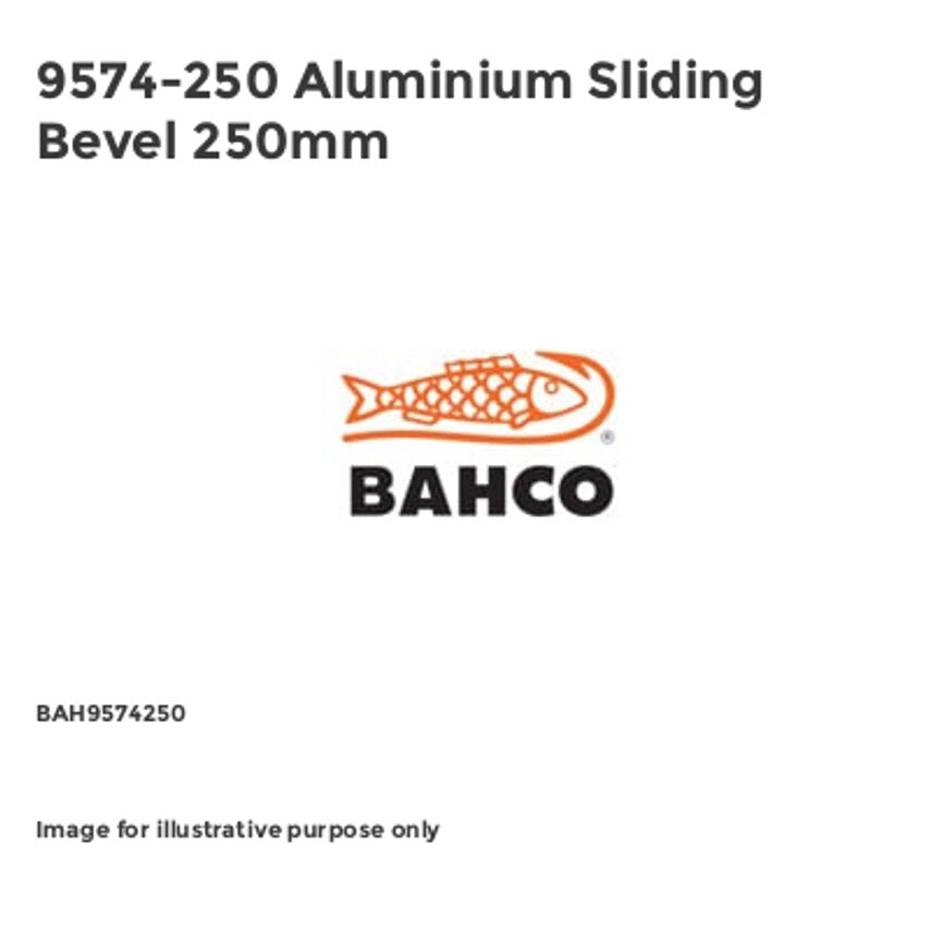 9574-250 Aluminium Sliding Bevel 250mm