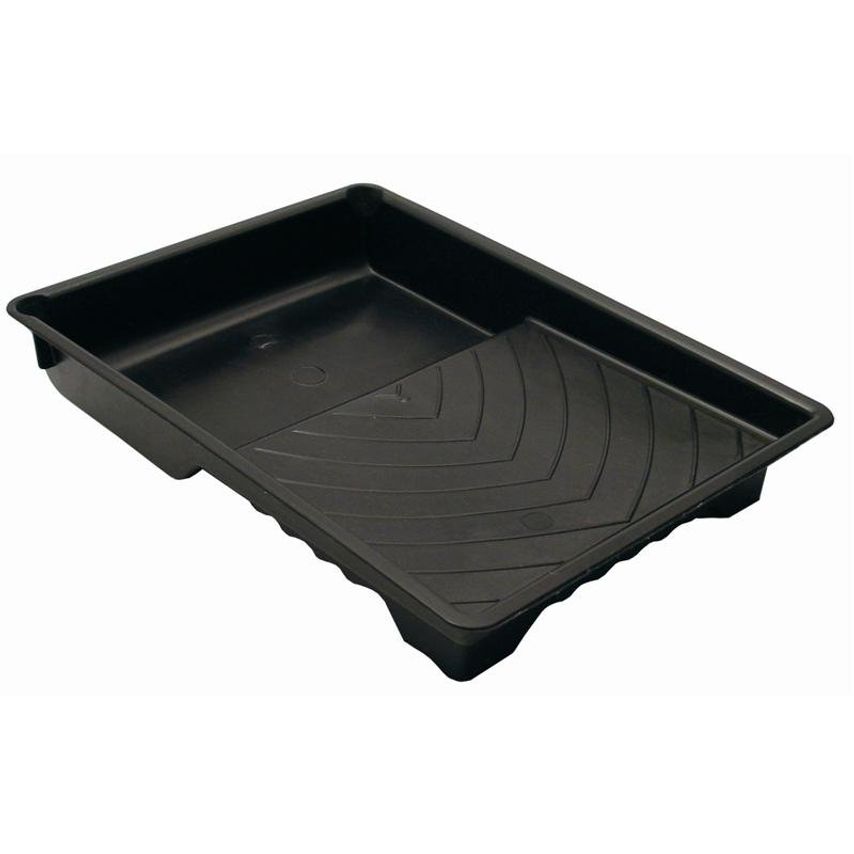 9.5" Black Plastic Paint Tray