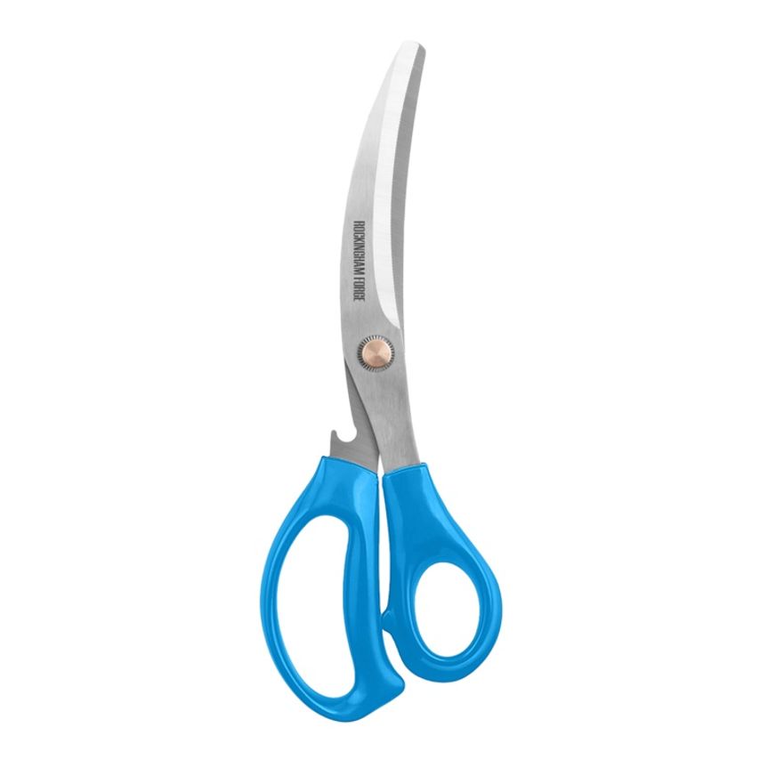9.5" Poultry Shears Blue