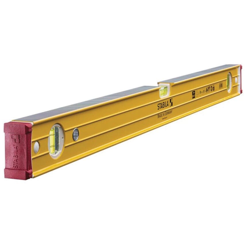 96-2-100 40" 3-Vial Sure- Grip Level Rubber Ends