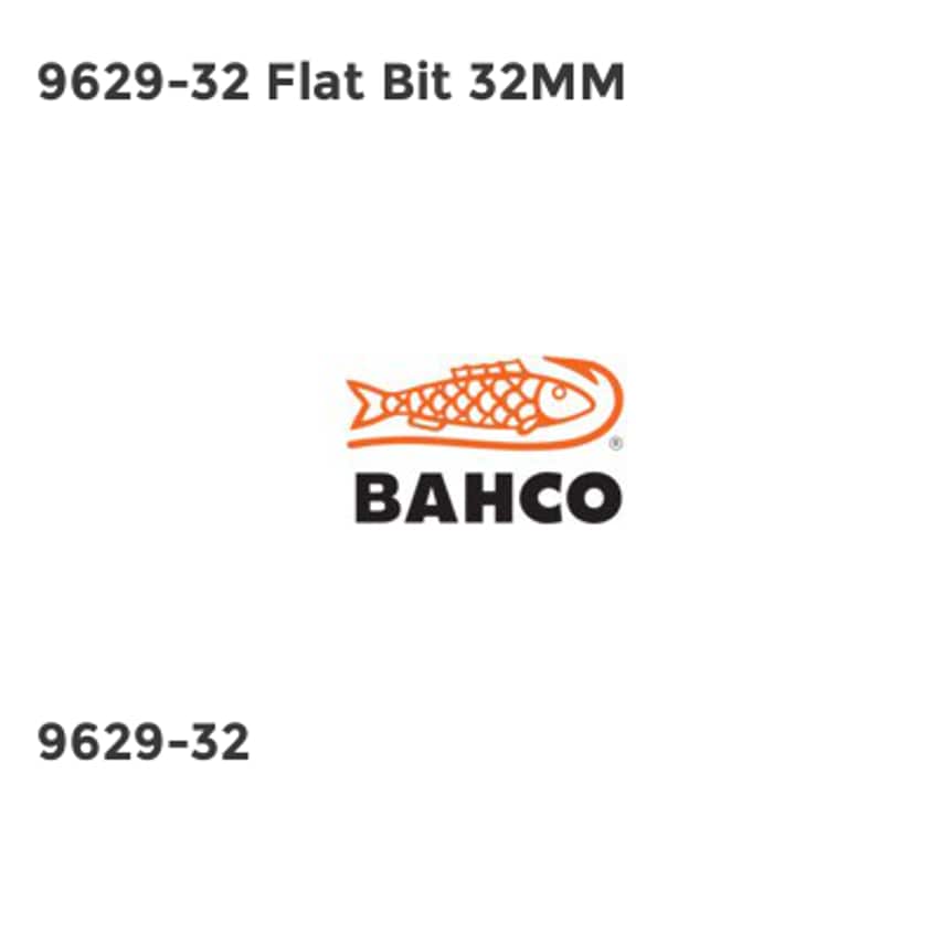 9629-32 Flat Bit 32mm BAH962932
