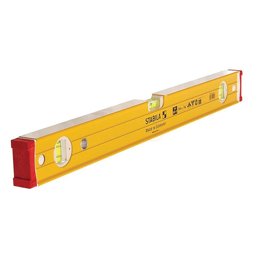 96-2 24" 3-Vial Sure-grip Level Rubber Ends