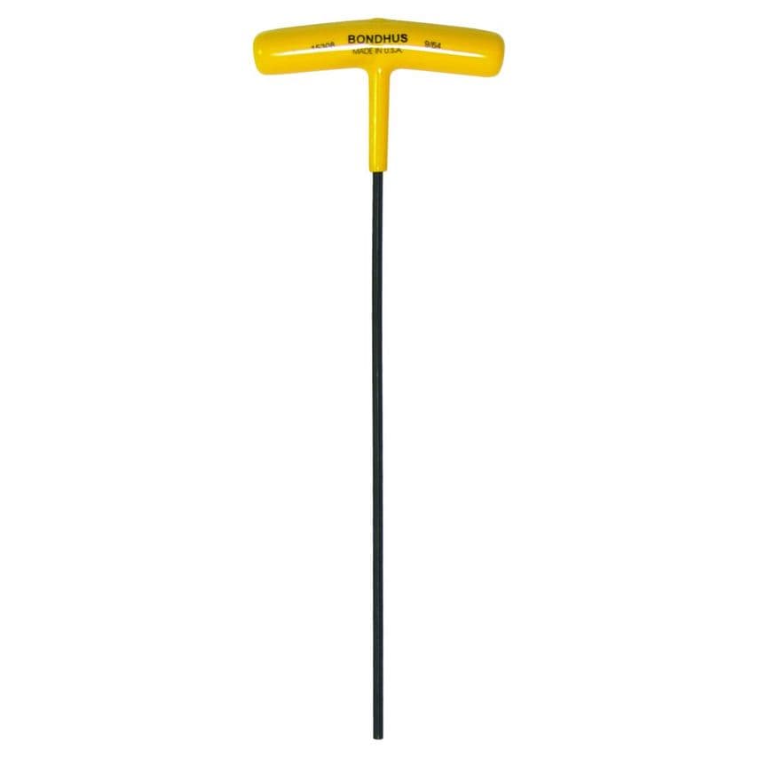 9/64" T-Handle Hex Driver 9", 9/64", 15308