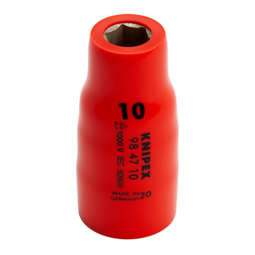984710 Hexagonal Socket VDE 1000V - 1/2in Drive - 10mm