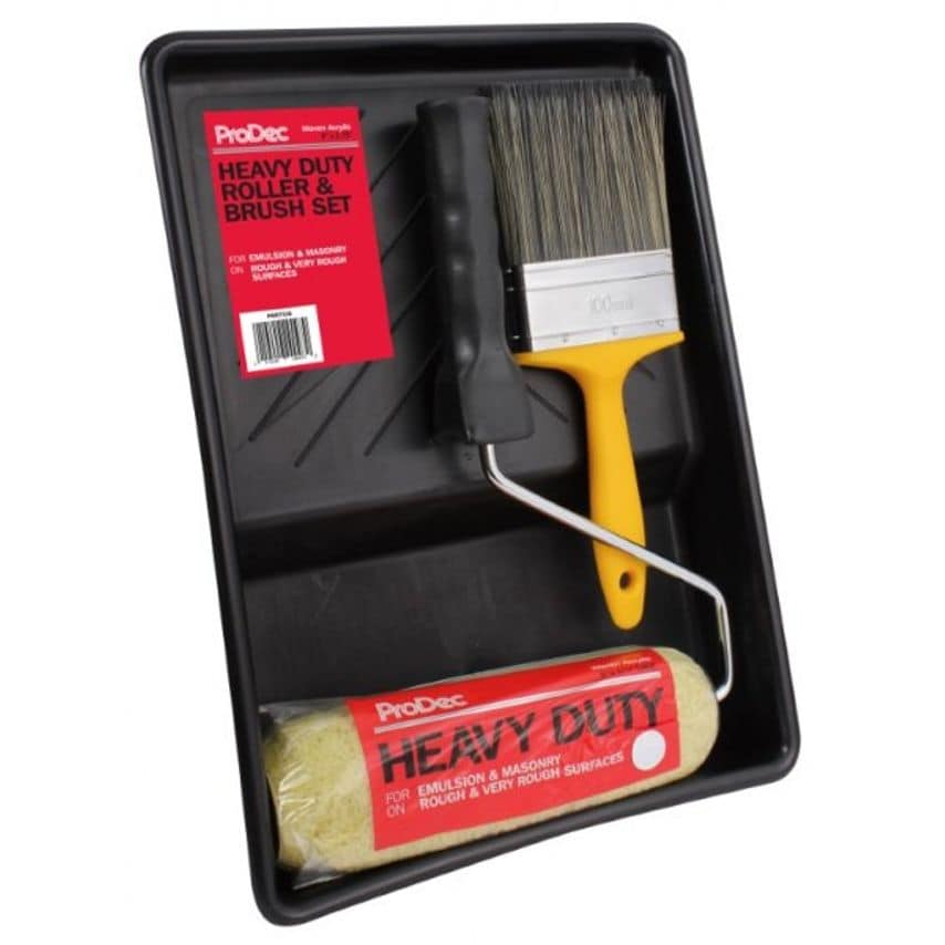 9"X1.75" Single Head Masonry Kit + Brush